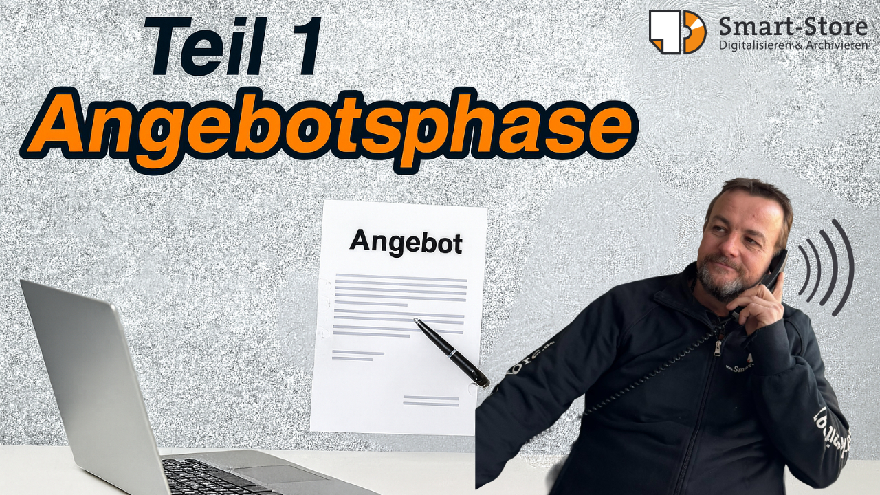 Scanservice Ablauf Angebotsphase
